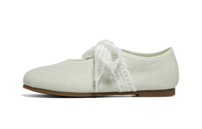 FOREVER 21 Flat Mary Jane Shoes Women's Beige