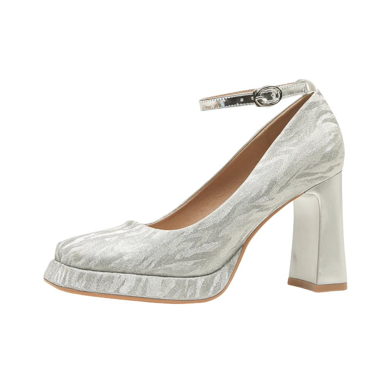 PARK DANCE Chunky Heel High Heels Women's