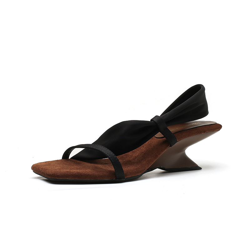 QITUMAUL One Strap Sandals Women's