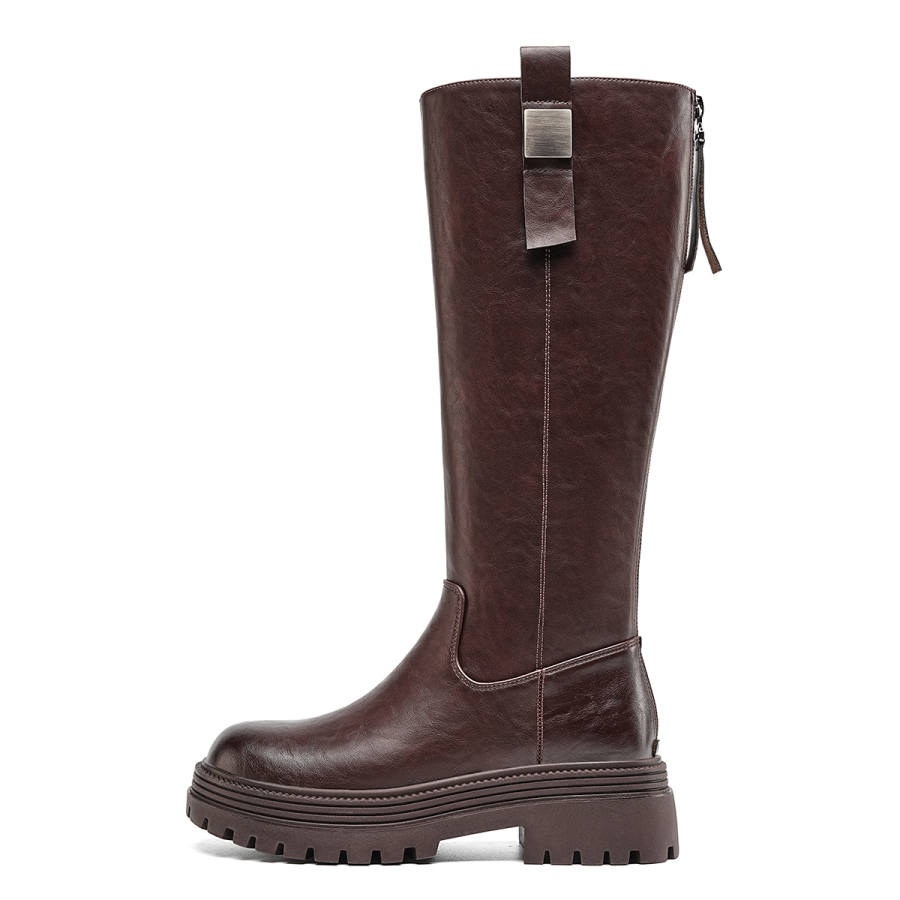 EBLAN EBLAN Knee high Boots Women's Brown