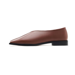 HOVANKI Sheepskin Casual Shoes Women's Light Brown