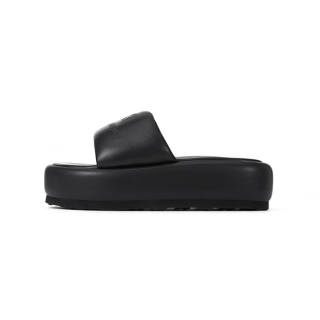 TRAPAR WAVES EVA Slip Resistant Slide Slippers Women's Black