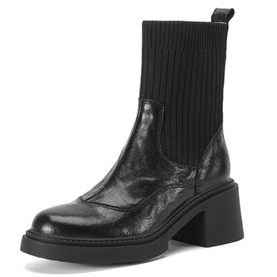 Devanro Devanro Sheepskin Ankle Boots 6cm Women's