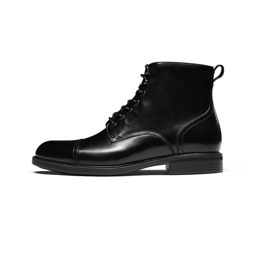 TRUFFAUT TRUFFAUT Calfskin Combat Boots Men's