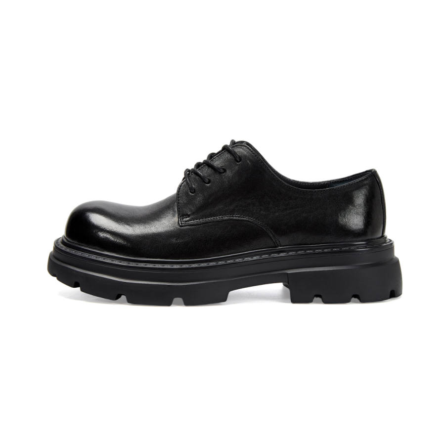 AQUASCUTUM Cow Leather Casual Leather Shoes Men's