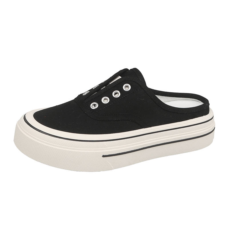MEXICAN Rubber Sole Slip Resistant Abrasion Resistant Closed Toe Slippers Women's