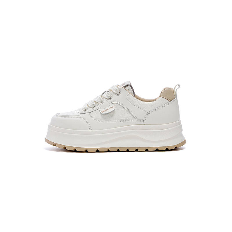 ST&SAT Synthetic Leather Lightweight Low top Skateboard Shoes Women's