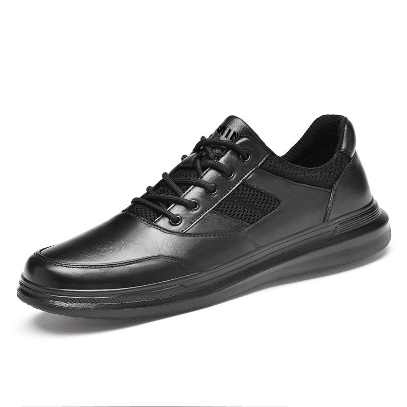YIMINU Men's Casual Shoes Men's Black