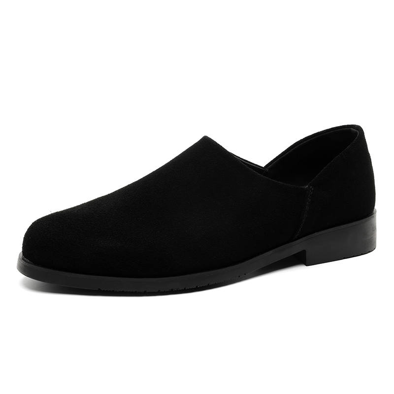 SOBB Cow Suede Abrasion Resistant Abrasion Resistant Low top Casual Shoes Men's