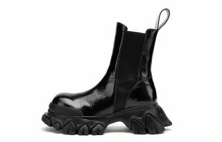 ANGEL CHEN Combat Boots Unisex Black