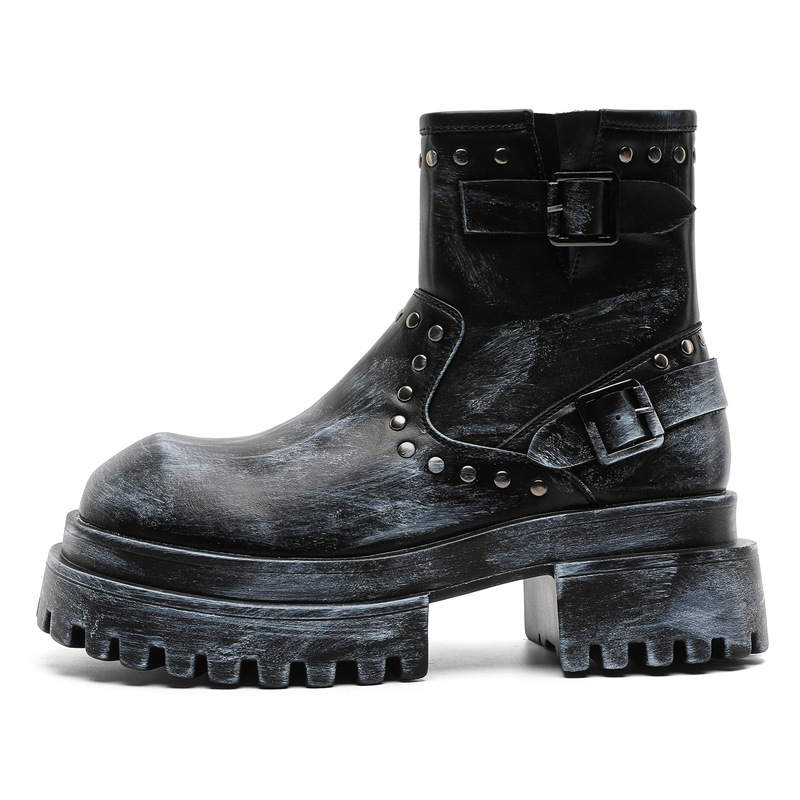 Dounkol Dounkol Get Cool Short Combat Boots Men's