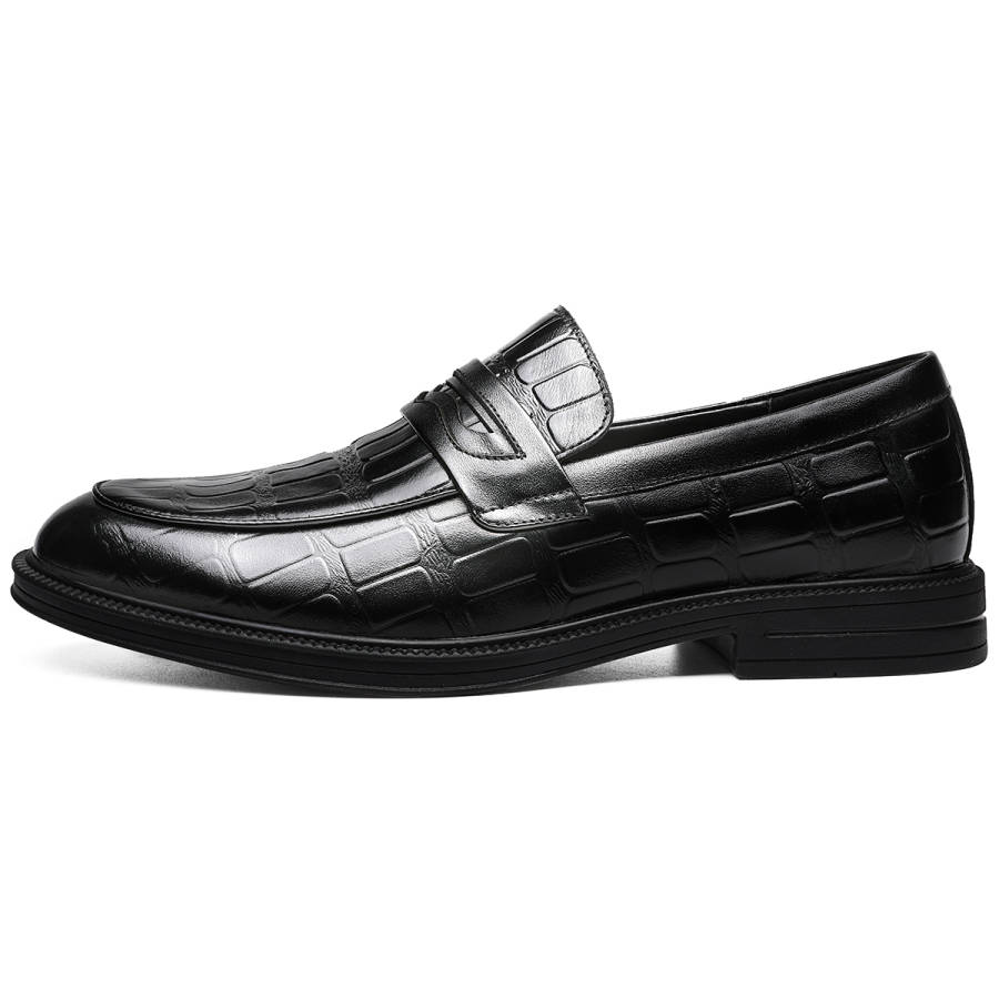 FAPAI Men's Casual Shoes Men's Low Top Black
