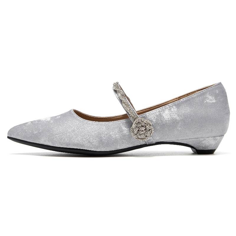DUSTO Chunky Heel Mary Jane Shoes 2.3CM Women's
