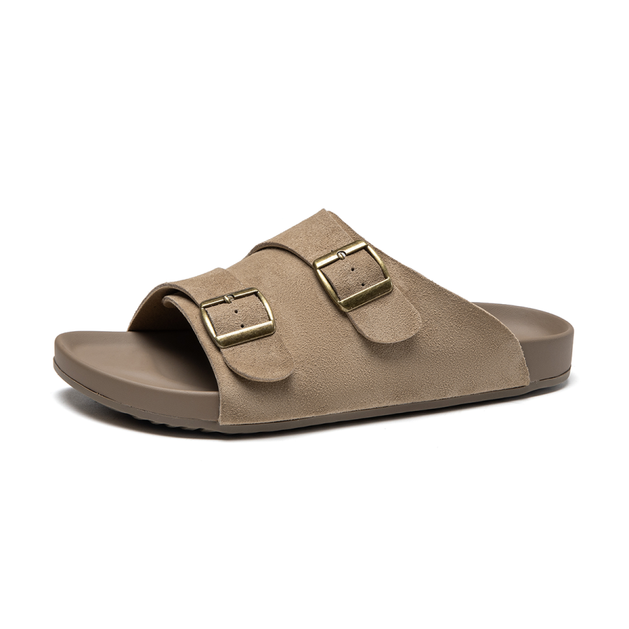 AOKANG Rubber Sole Slip Resistant Cushioning Slip Resistant Cushioning Slide Slippers Men's