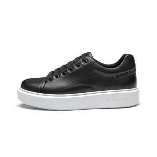 J.BENATO Cow Leather Lightweight Low top Skateboard Shoes Men's