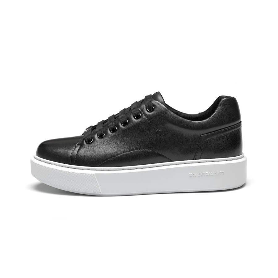 J.BENATO Cow Leather Lightweight Low top Skateboard Shoes Men's