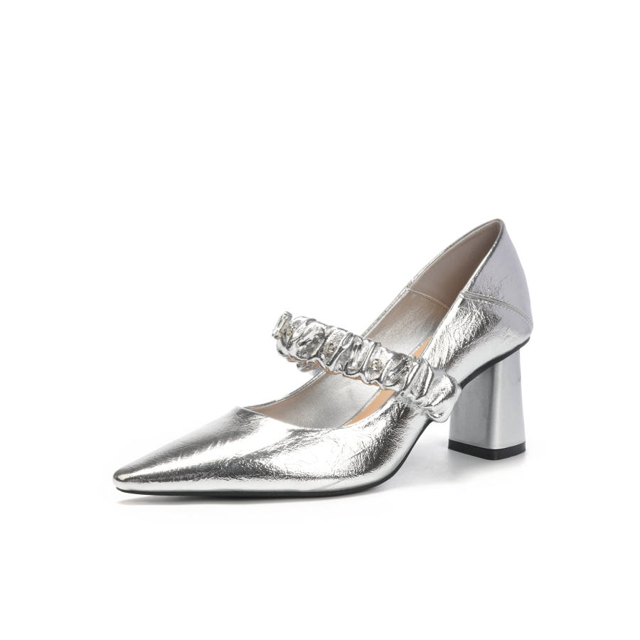 Beijiani Microfiber Leather Mary Jane Shoes Women's