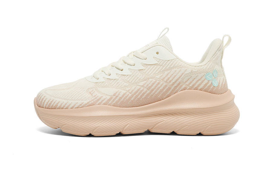 FOREVER 21 Height Increasing Physical Fitness Test & Exam Sprint Long Distance Running Shoes Women's White Pink