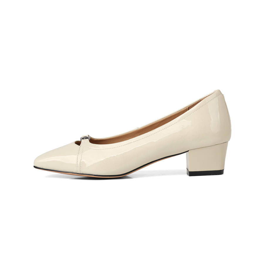 GOLDLION Chunky Heel High Heels 4cm Women's