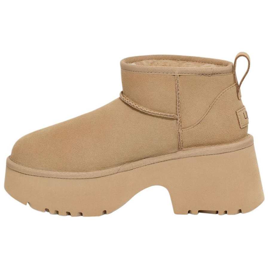 UGG UGG Classic Ultra Mini New Heights Boot Mustard Seed Women's