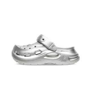 CHIKOKU Mecha Clogs Unisex Silver