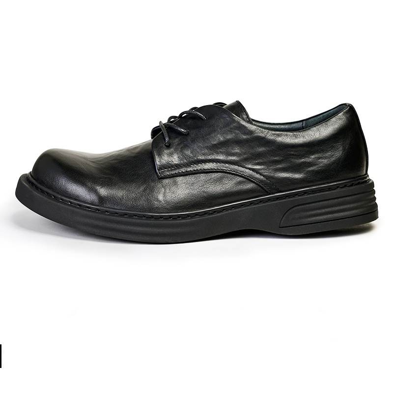 Brounvanm Top Grain Cow Leather Casual Shoes Men's