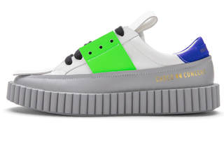 CHOCO CONCERT Athleisure Stylish Skateboarding Shoes Unisex Neon White