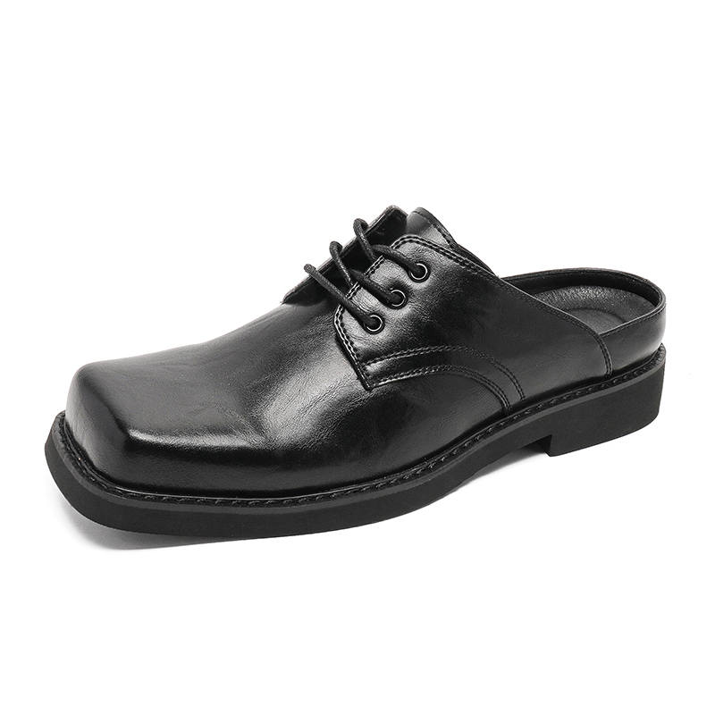 SOBB Abrasion Resistant Abrasion Resistant Closed Toe Slippers Men's Black