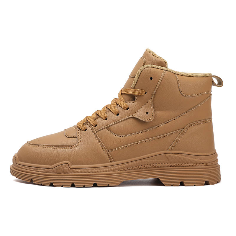 PLAY COBBLER Rubber Short Combat Boots Men's