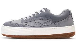 WILD PITCH Overthrow Low top Skateboard Shoes Unisex Gray