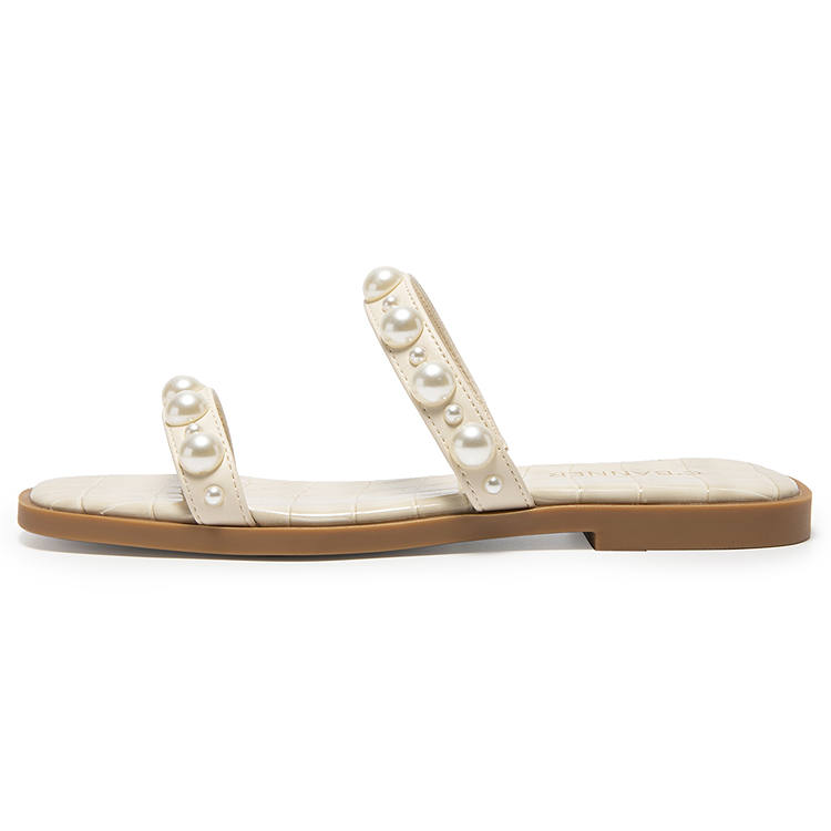 C°BANNER Slide Slippers Women's Ecru