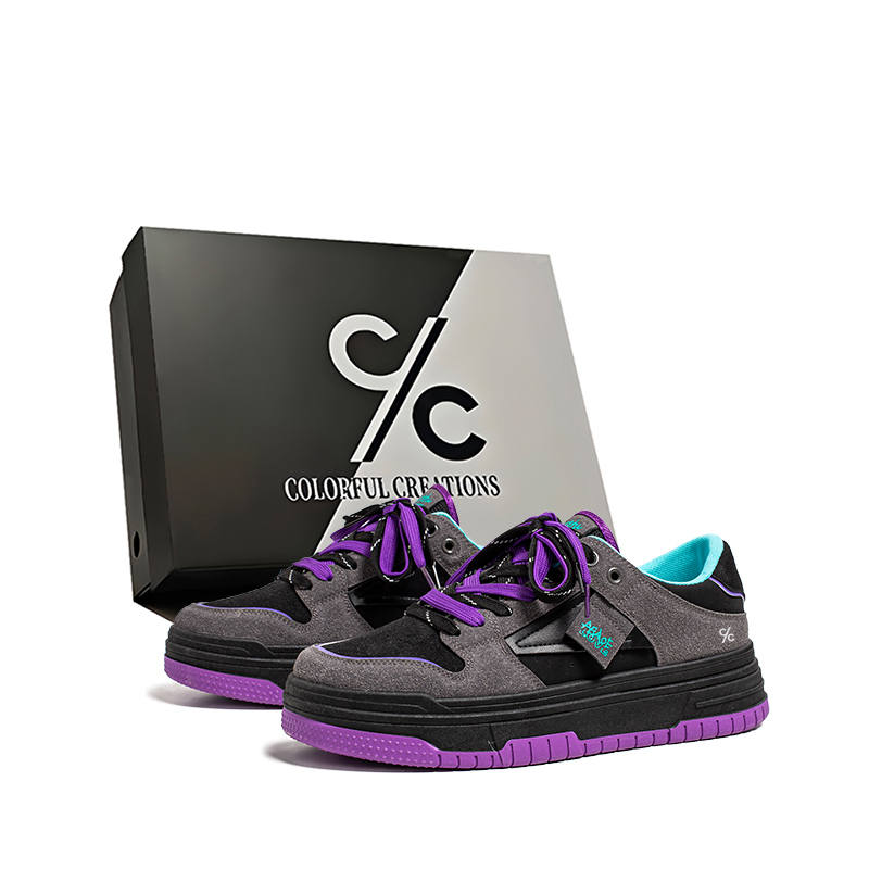 Colorful Creations Low top Skateboard Shoes Men's