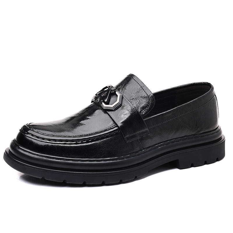 BANGQIAO Men's Casual Shoes Men's Low Top Black