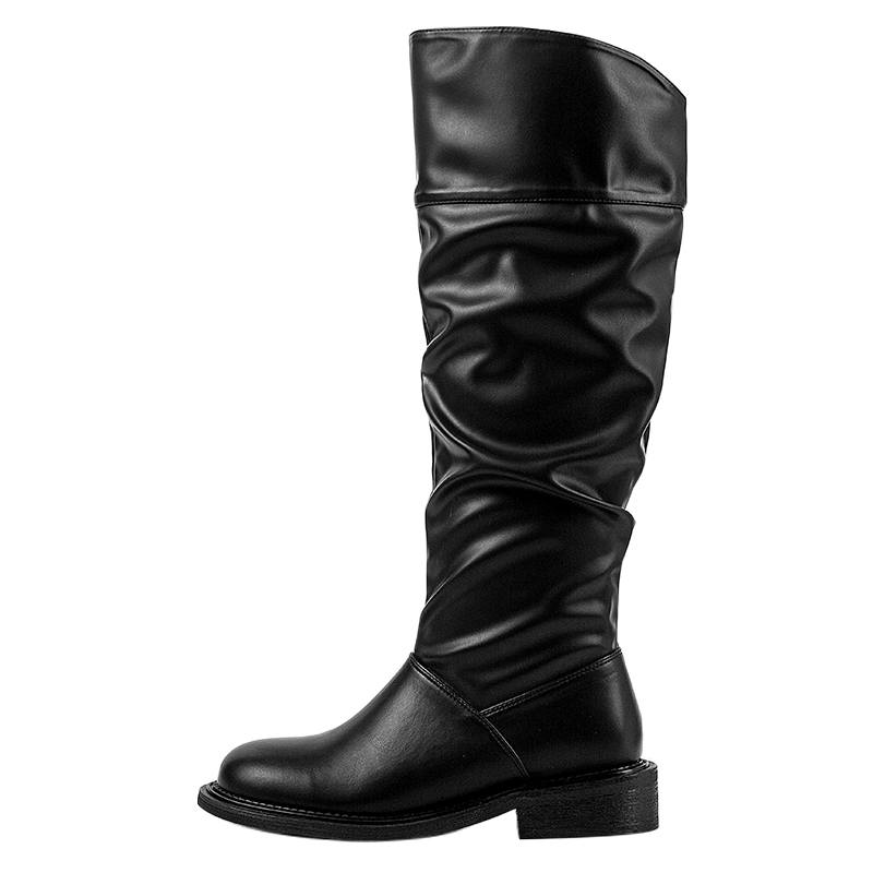 MIAOLV Pu Knee high Boots Women's