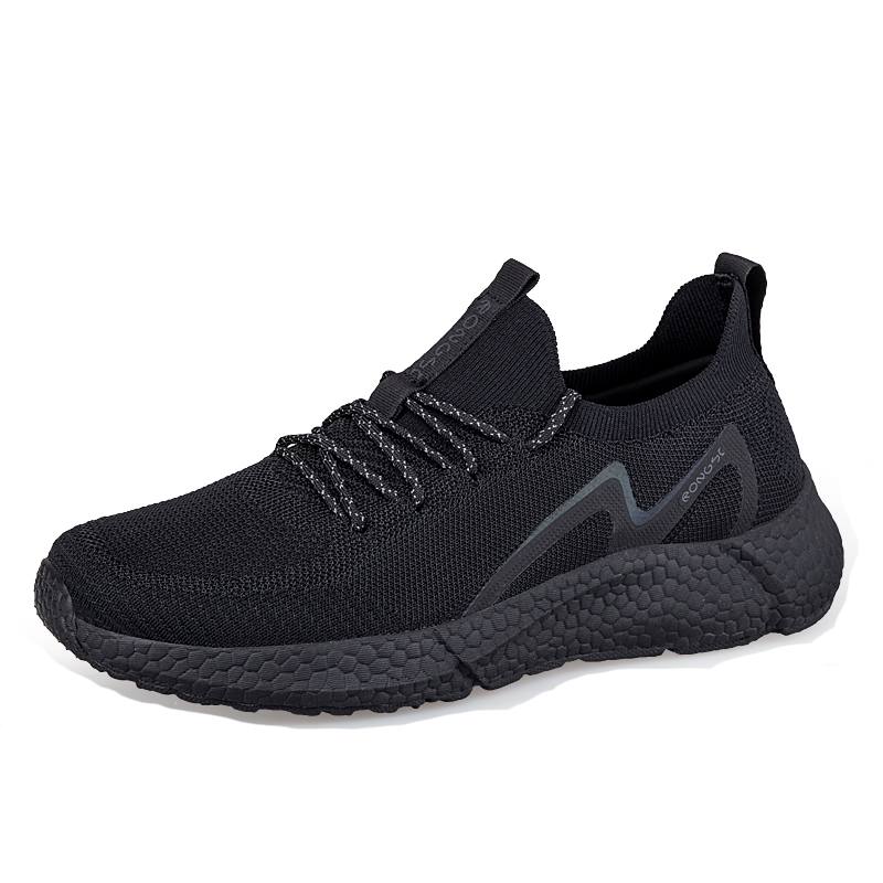 RONGSHI Fabric Slip Resistant, Breathable, Lightweight Low top Casual Shoes Men's