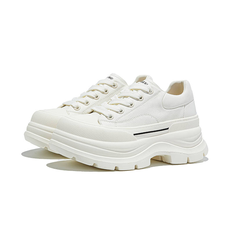 CHIBANG Top Grain Cow Leather Low top Casual Shoes Women's