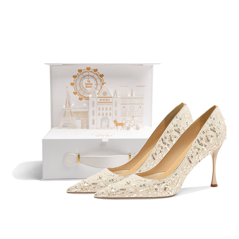 VVKI High Heels Women's Pearl Lover