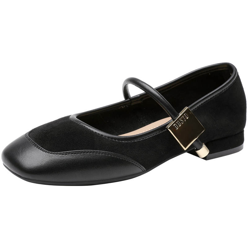 DUSTO Chunky Heel Mary Jane Shoes 1.8cm Women's