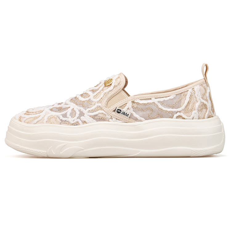 Joy&Mario Fabric Breathable Low top Casual Shoes Women's