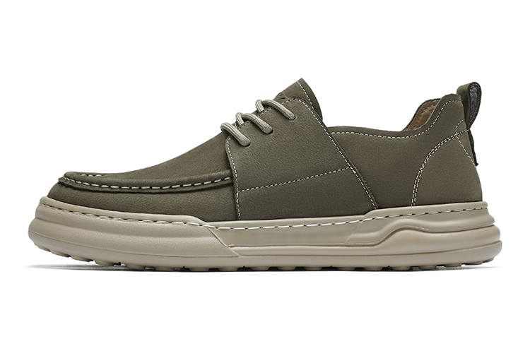 HARSON HARSON Cow Leather Low top Casual Shoes Men's