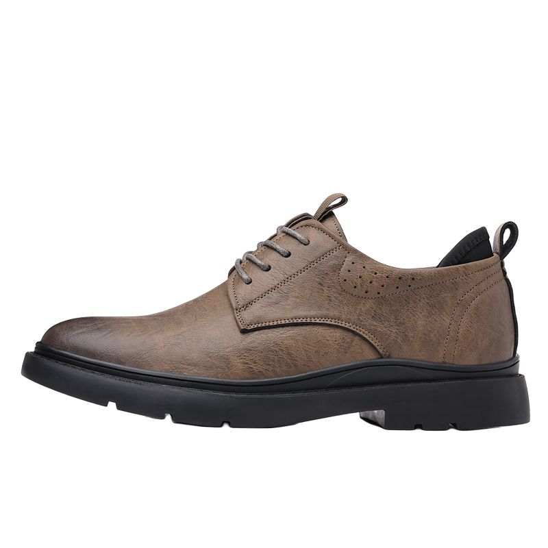 DAOTUSEN Cow Leather Casual Shoes Men's
