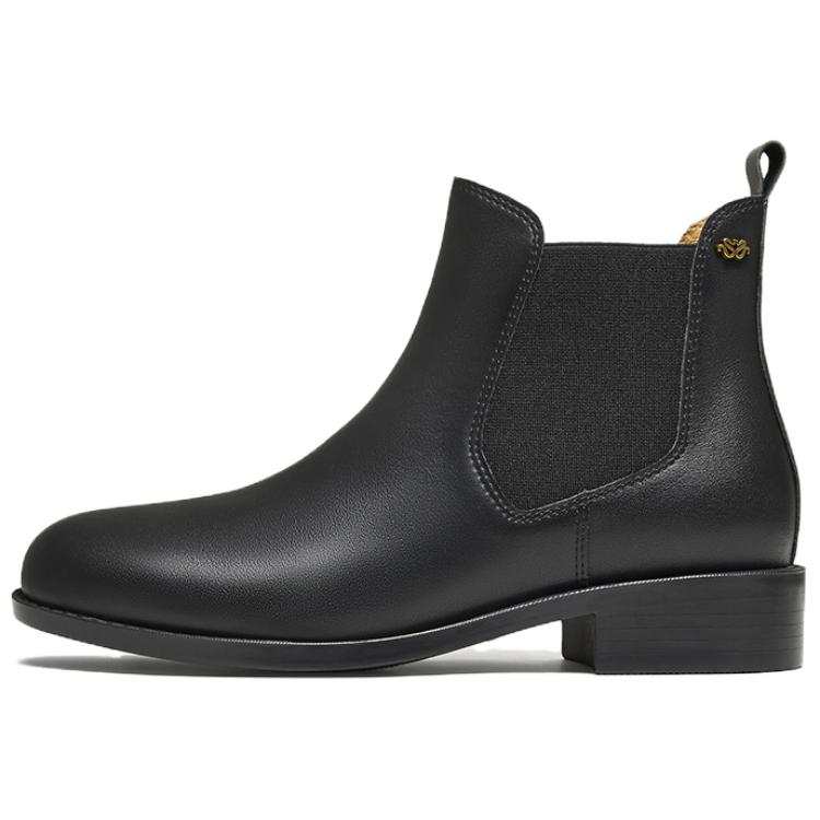 BASTO Cow Leather Short Chelsea Boots Women's