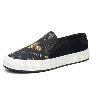 I.30 Pu Low top Skateboard Shoes Men's Black