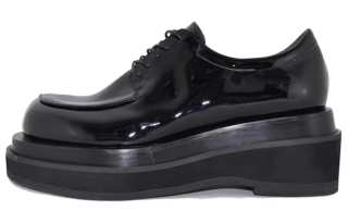 URIMERA Top Grain Cow Leather Casual Shoes Women's Black