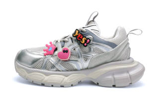 KUX Cushioning Slip Resistant Breathable Cushioning Slip Resistant Breathable Low top Chunky Sneakers Women's