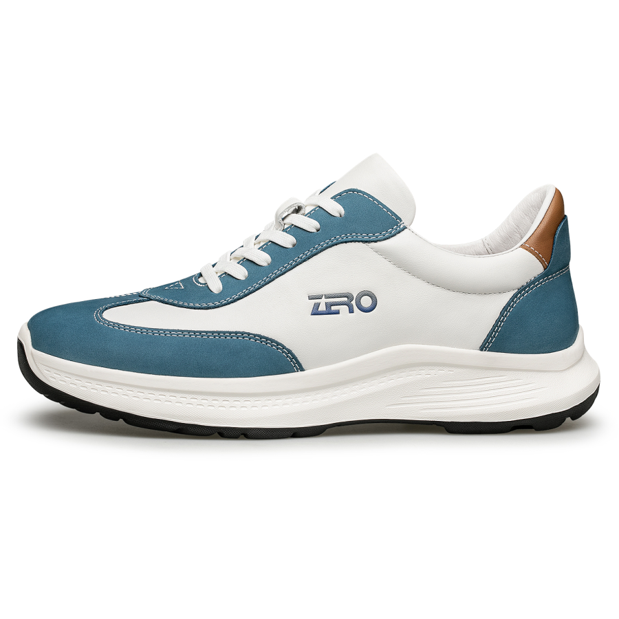 ZRO Casual Shoes Men's Low Top White Blue/White Orange/White Green