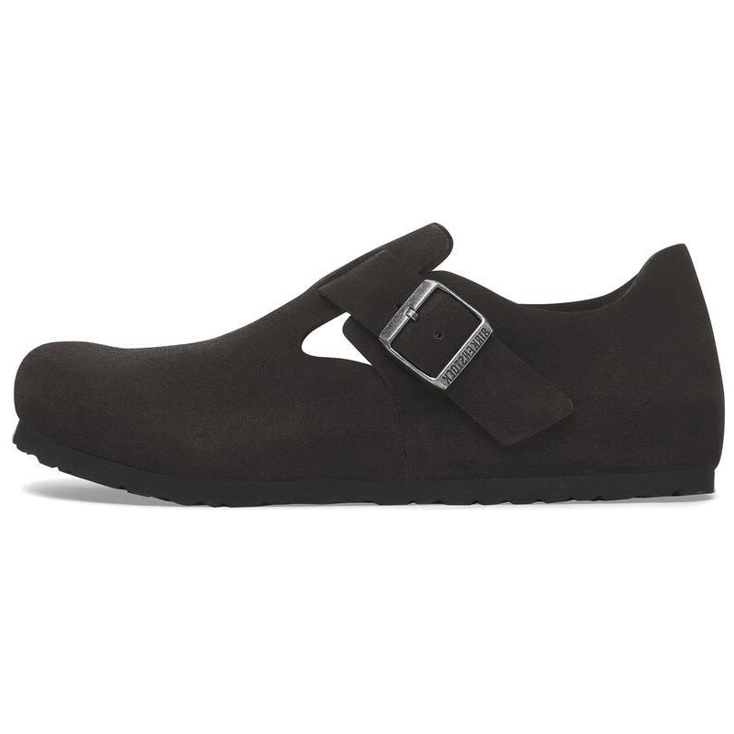 Birkenstock London Suede Leather 'Black'