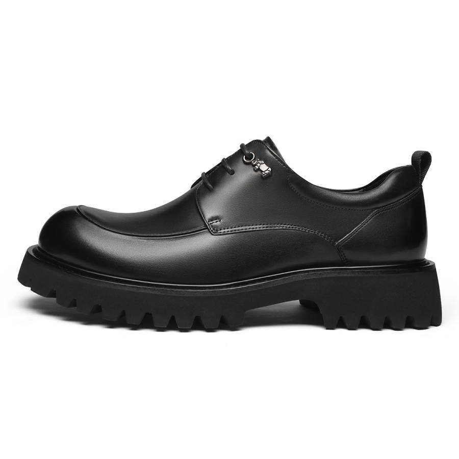 VOLO Men's Casual Shoes Men's Low Top Black, Dark Coffee