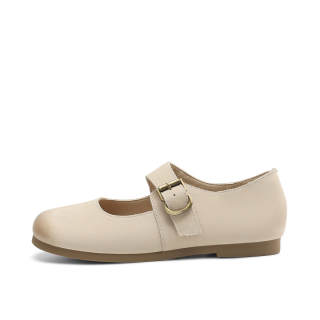 BOERDIQI Top Grain Cow Leather Mary Jane Shoes Women's