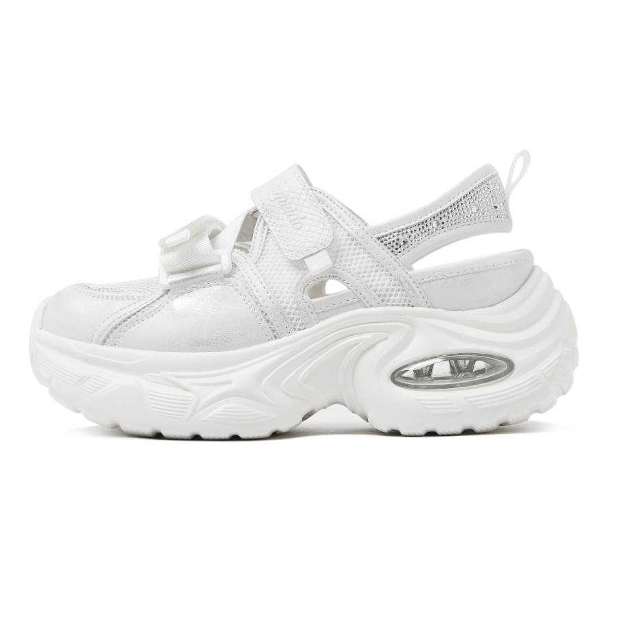 CAMEIDO Breathable Low top Casual Shoes Women's White